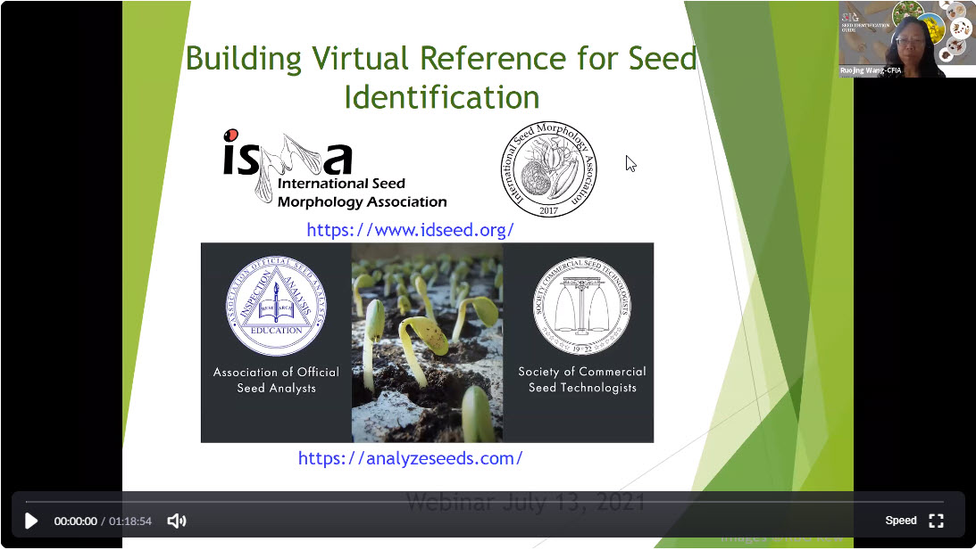 Seed imaging webinar video